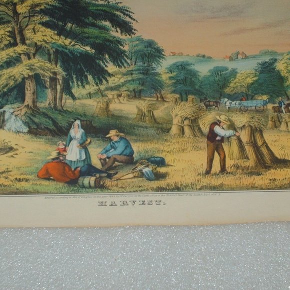 Vintage 1950 advertising calendar print - Picture 4 of 11